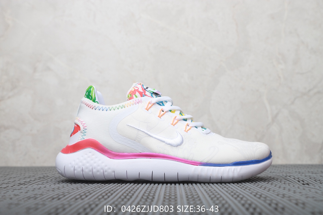 110   集图！耐克Nike Wmns Nike Free En 2018 T-Shirt 联名款 赤足系列轻便跑步鞋！