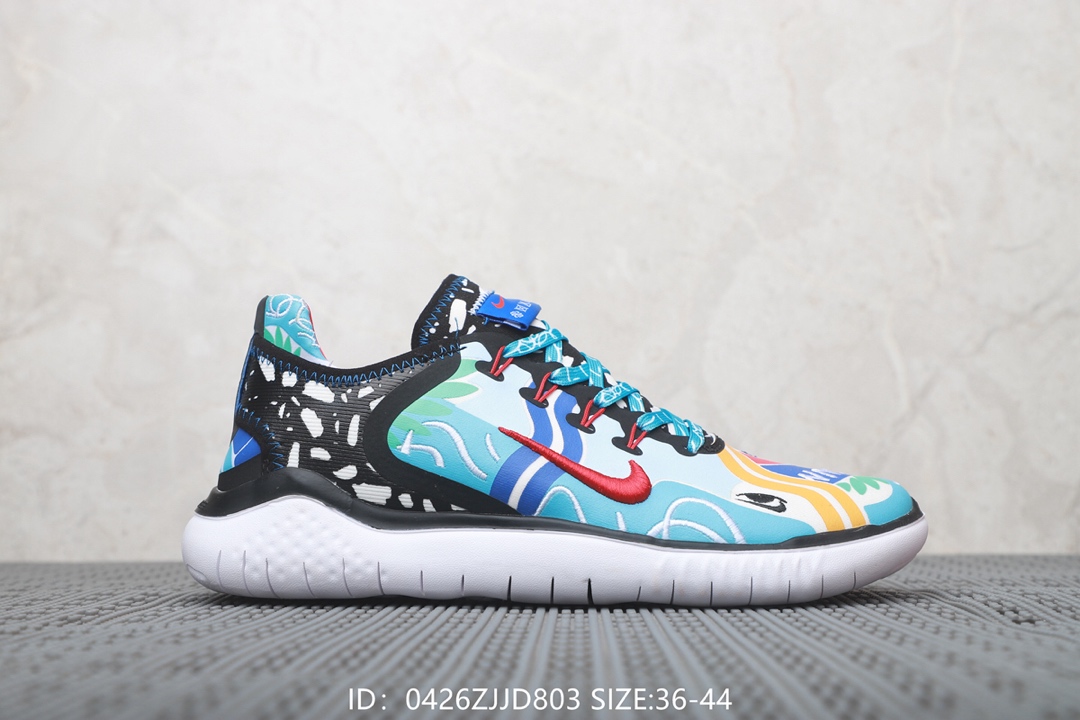 110   集图！耐克Nike Wmns Nike Free En 2018 T-Shirt 联名款 赤足系列轻便跑步鞋！