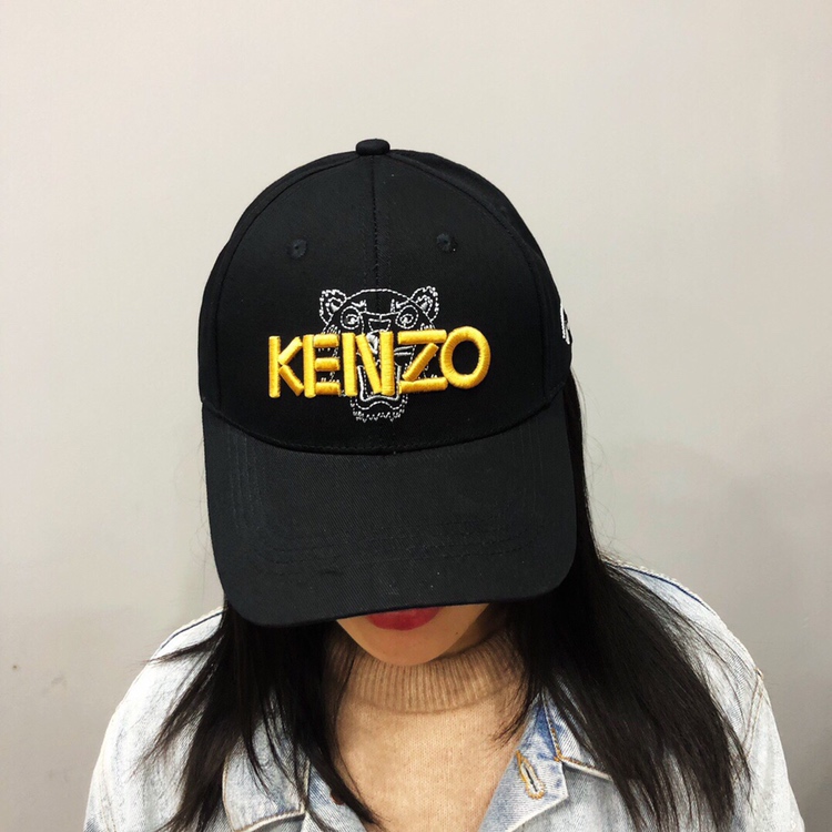 55出行必备款～KENZO  高田贤三 虎头字母logo刺绣款