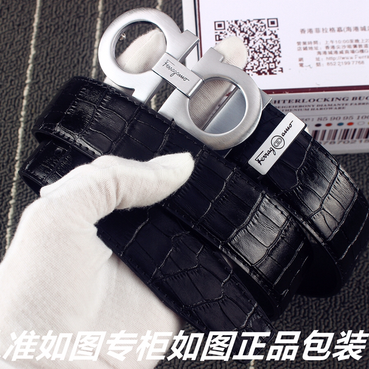 品名菲拉格木️鳄鱼纹型号请认准如图专