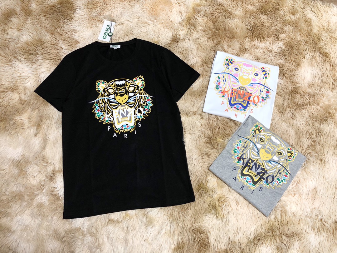 75【Kenzo 19ss虎头T恤】kenzo高田贤三19ss专柜新款