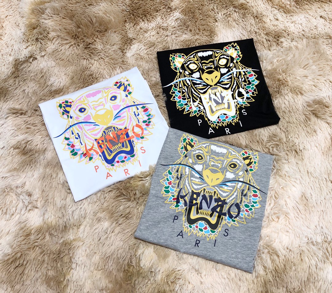 75【Kenzo 19ss虎头T恤】kenzo高田贤三19ss专柜新款