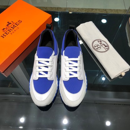 Found Replica Hermes Shoes Sneakers Cowhide Fashion Casual