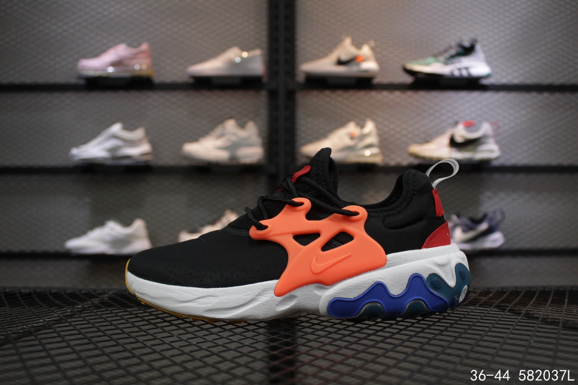 100  耐克Nike Presto React 套脚系带 休闲复古跑步鞋！号码：36-44