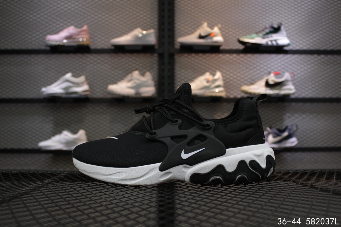 100  耐克Nike Presto React 套脚系带 休闲复古跑步鞋！号码：36-44