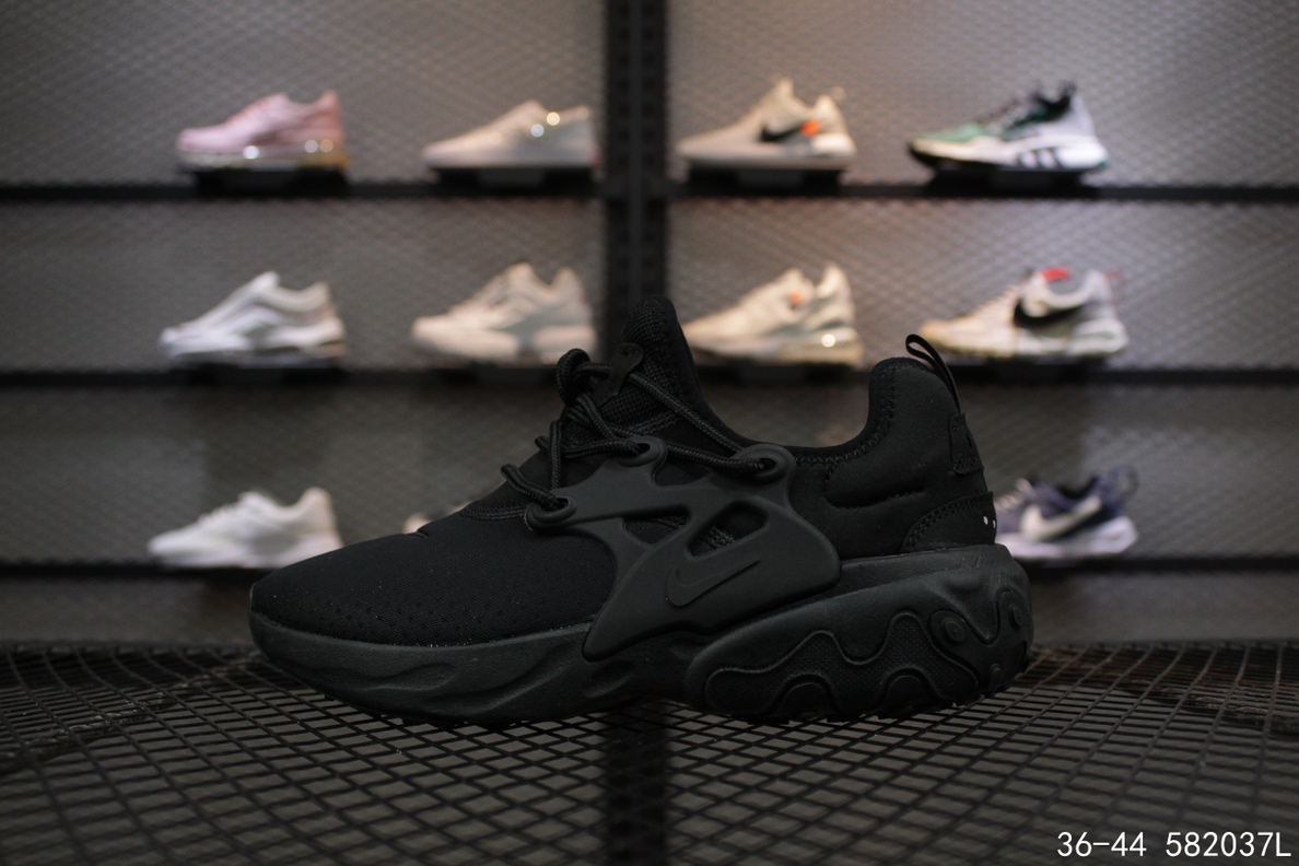 100  耐克Nike Presto React 套脚系带 休闲复古跑步鞋！号码：36-44