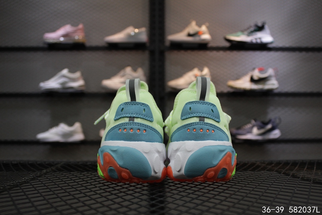 100  耐克Nike Presto React 套脚系带 休闲复古跑步鞋！号码：36-39