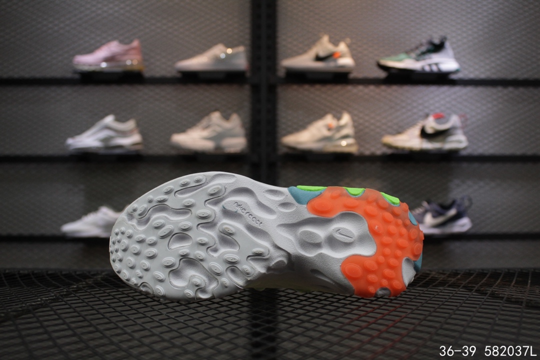 100  耐克Nike Presto React 套脚系带 休闲复古跑步鞋！号码：36-39