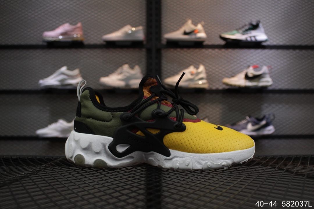 100  耐克Nike Presto React 套脚系带 休闲复古跑步鞋！号码：40-44