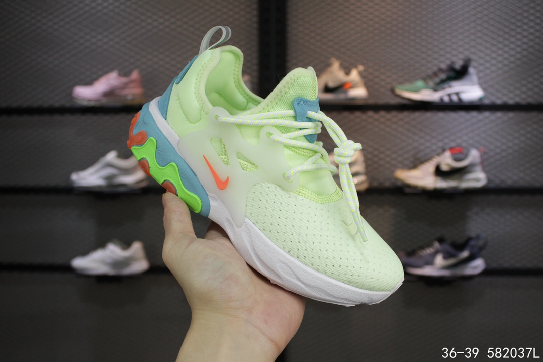 100   集图！耐克Nike Presto React 套脚系带 休闲复古跑步鞋！号码：见图！