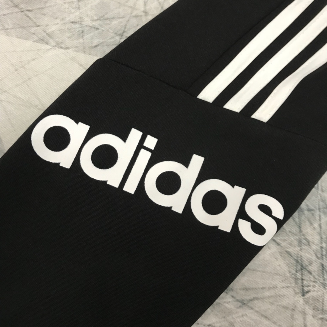 90 Adidas三叶草 复古运动休闲拼接长裤