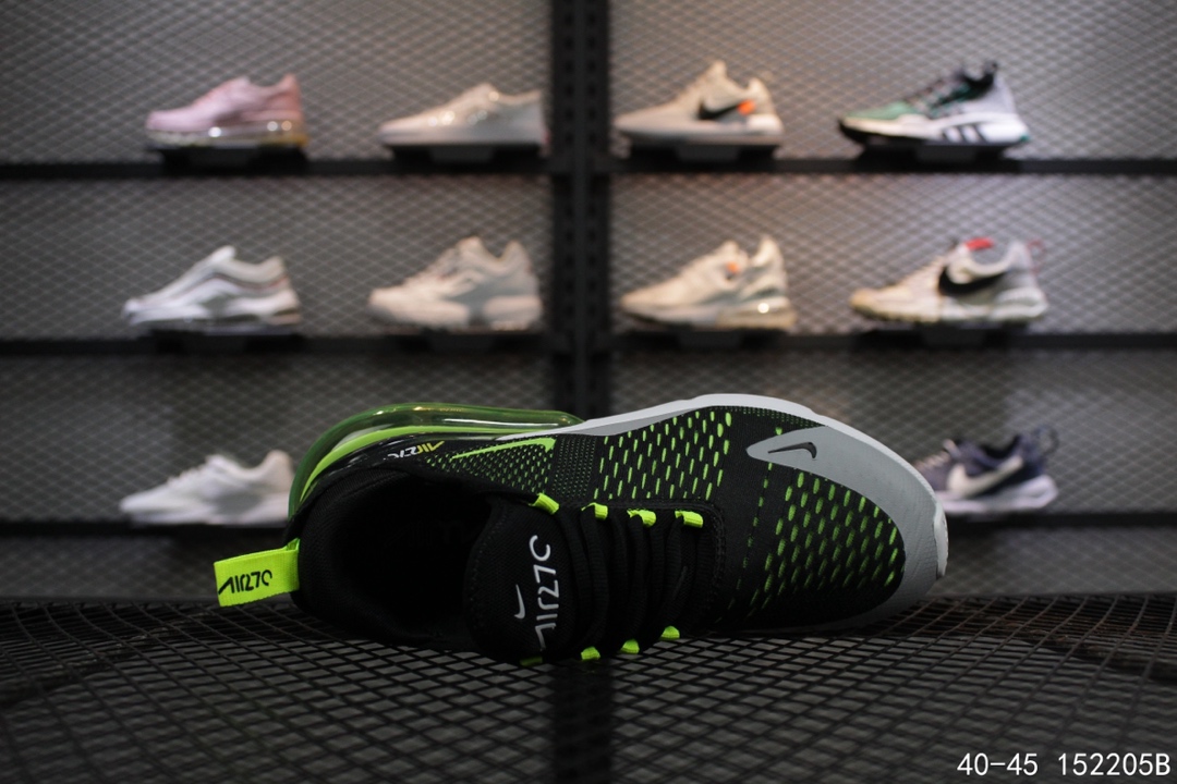 110  耐克Nike Air Max 270 Flyknit 后置半掌大气垫 缓震跑步鞋！号码：40-45