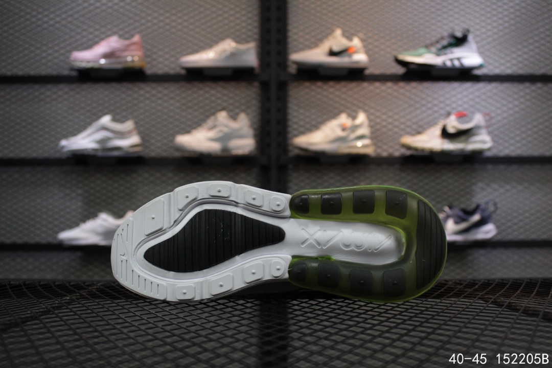 110  耐克Nike Air Max 270 Flyknit 后置半掌大气垫 缓震跑步鞋！号码：40-45