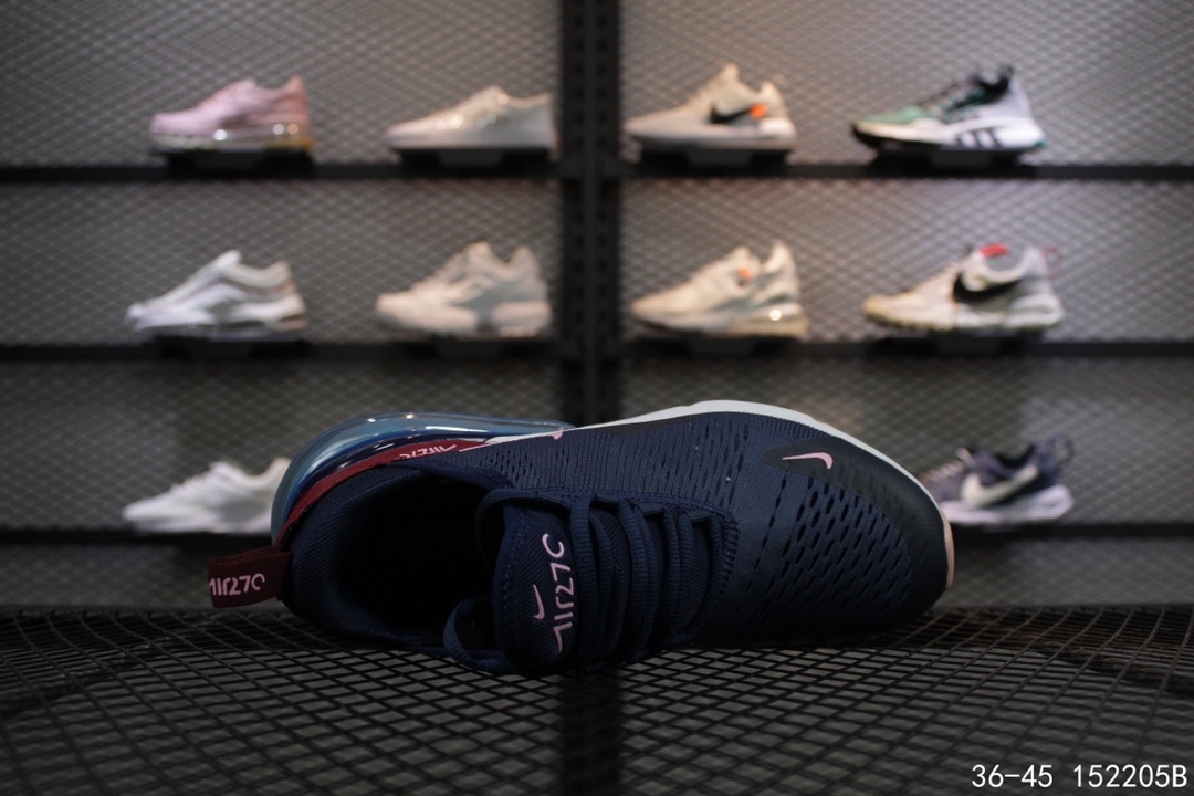 110  耐克Nike Air Max 270 Flyknit 后置半掌大气垫 缓震跑步鞋！号码：36-45