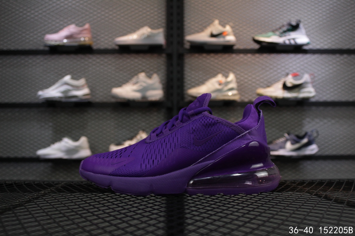 110  耐克Nike Air Max 270 Flyknit 后置半掌大气垫 缓震跑步鞋！号码：36-40