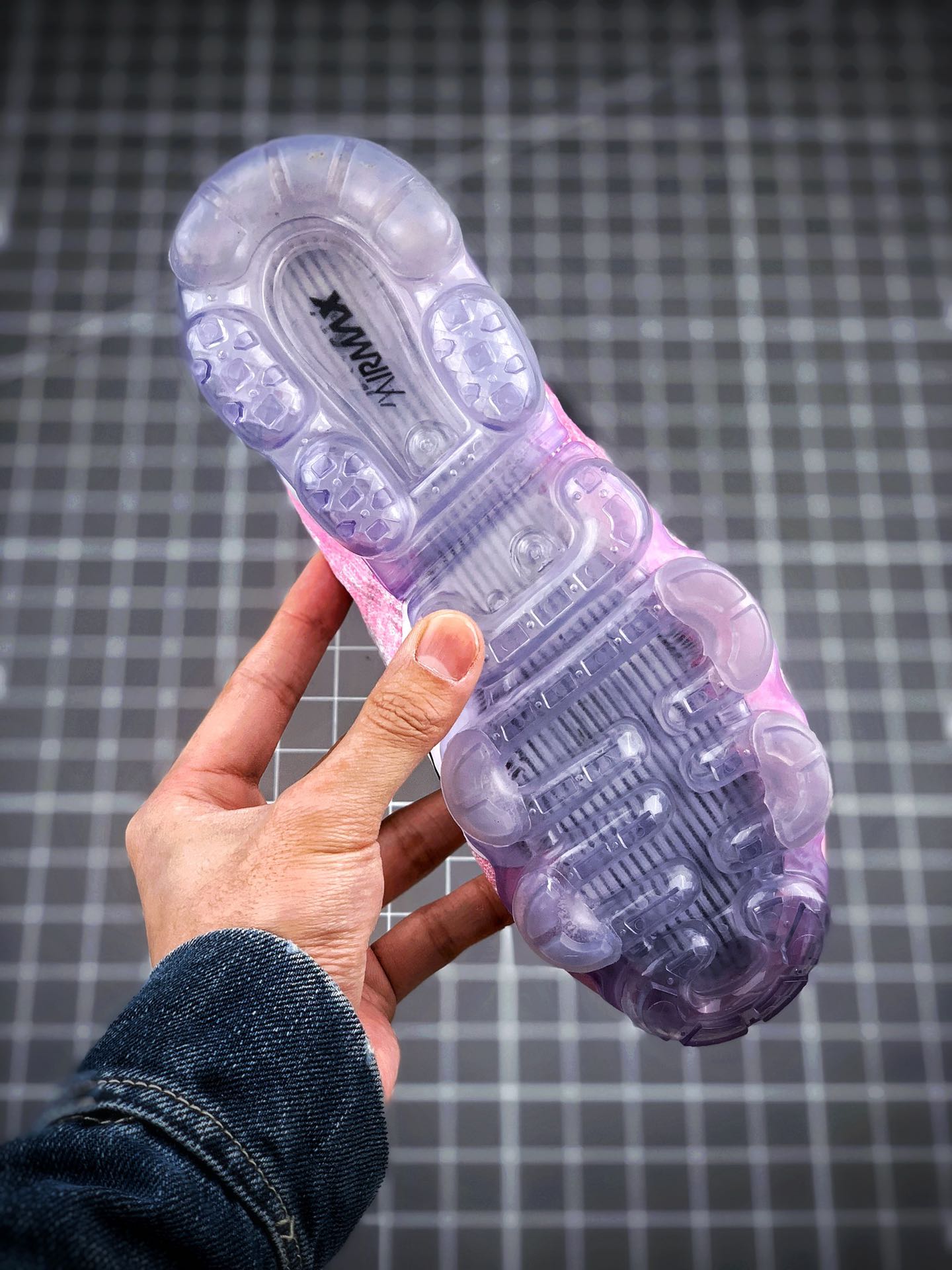 150携手工厂福利套现  强力输出  Nike Air VaporMax Flyknit 2.0 2018二代大气垫 “白粉” 真实气垫冲压