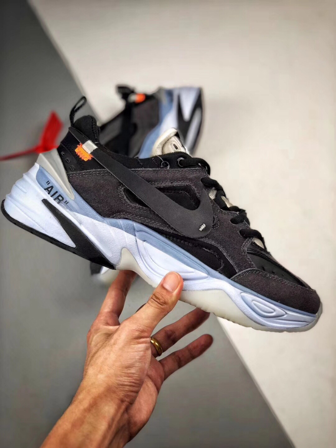 120   集图！NIKE M2K Tekno x Off White 定制联名今年 OFF-WHITE x Nike 的联名  <br />SIZE:36 36.5 37.5 38 38.5 39 40 40.5 41 42 42.5 43 44 44.5 45