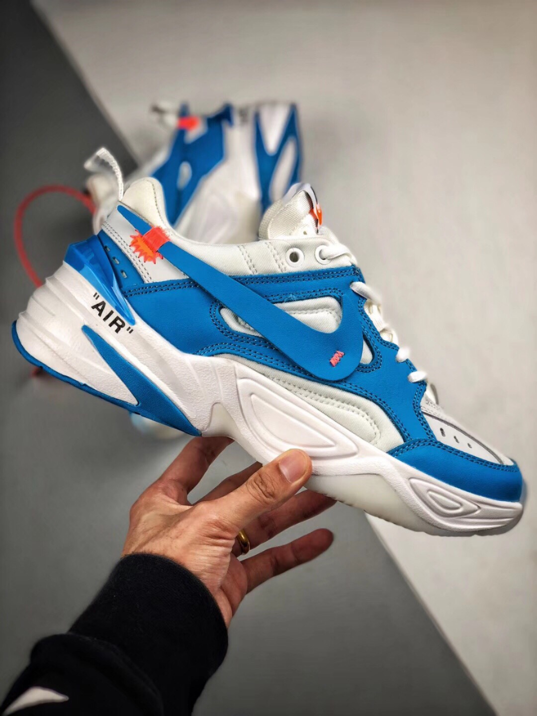120   集图！NIKE M2K Tekno x Off White 定制联名今年 OFF-WHITE x Nike 的联名  <br />SIZE:36 36.5 37.5 38 38.5 39 40 40.5 41 42 42.5 43 44 44.5 45
