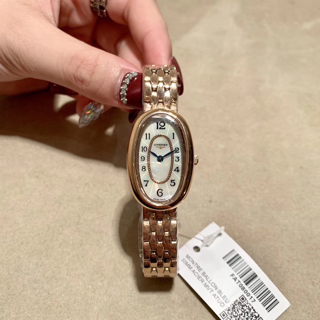 Longines 浪琴圆舞曲系列 优雅 女士腕表 精钢表带 底盖与 尺寸21*34mm 该款腕表备受女性喜爱