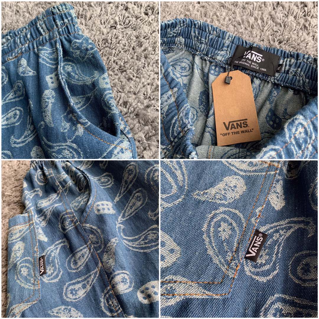 100 VANS Paisley Jeans  万斯 佩斯利花纹 腰果花 提花休闲直筒牛仔裤