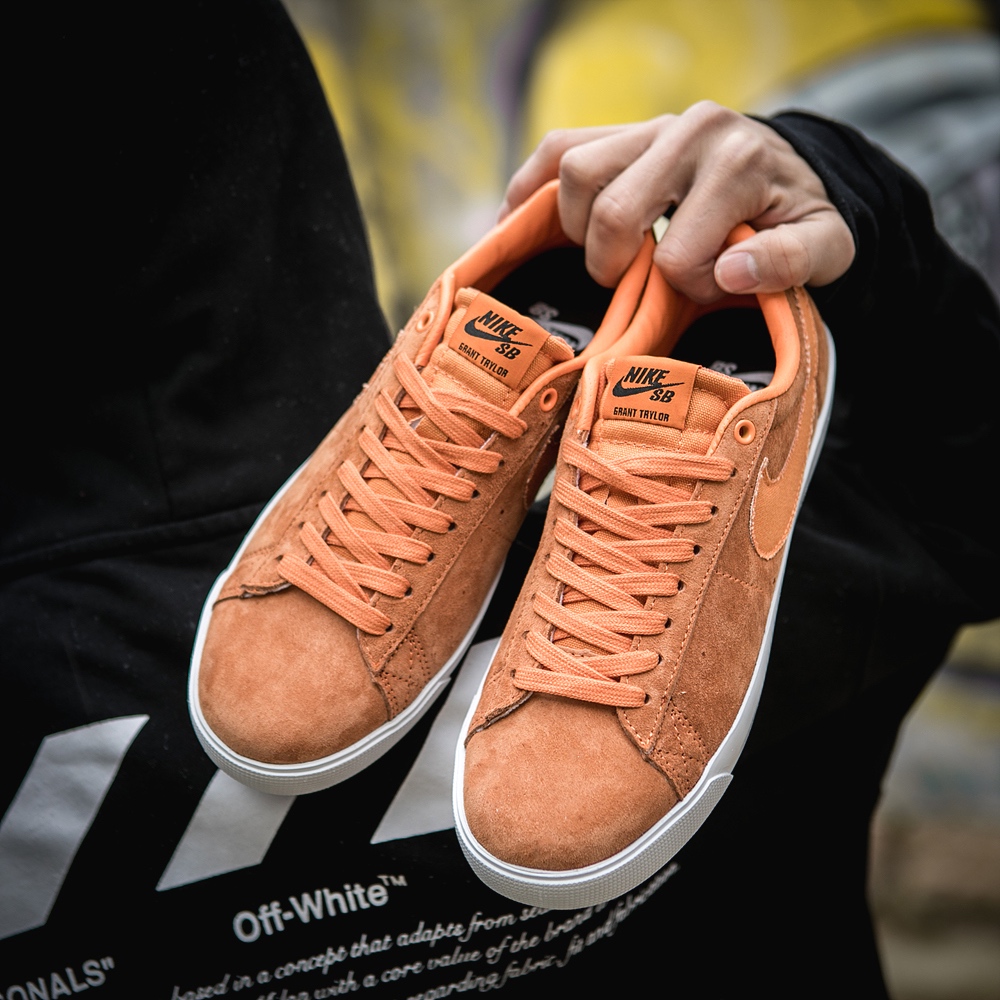 140真标半码Nike 耐克 NIKE SB BLAZER ZOOM LOW GT 男/女滑板鞋