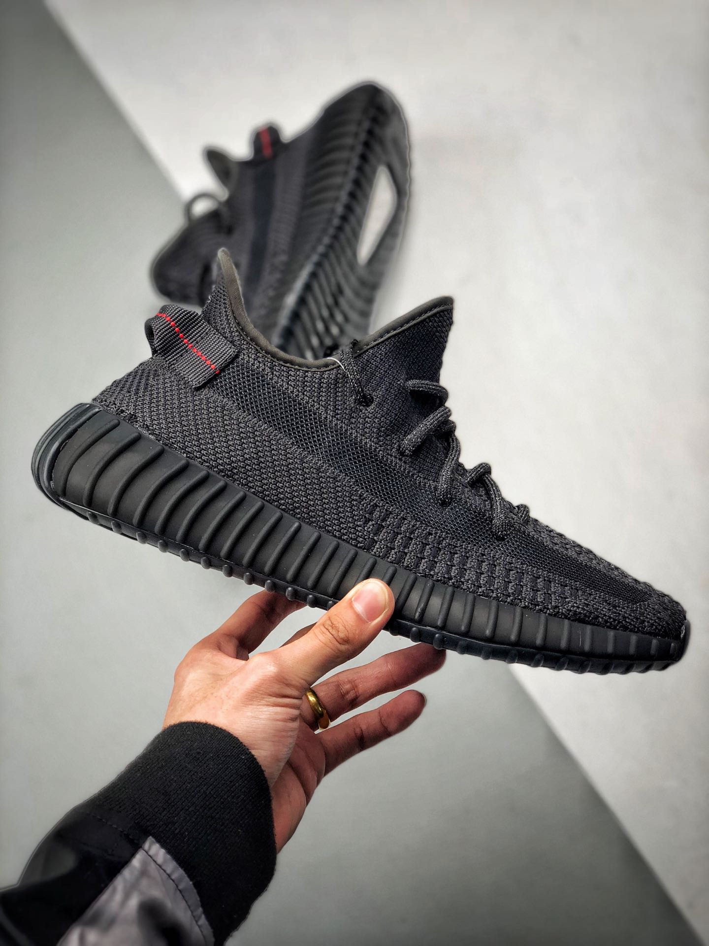 Yeezy 350 Boost V2 “Static Refective” 黑天使配色 黑银 档案正确版本  3M效果