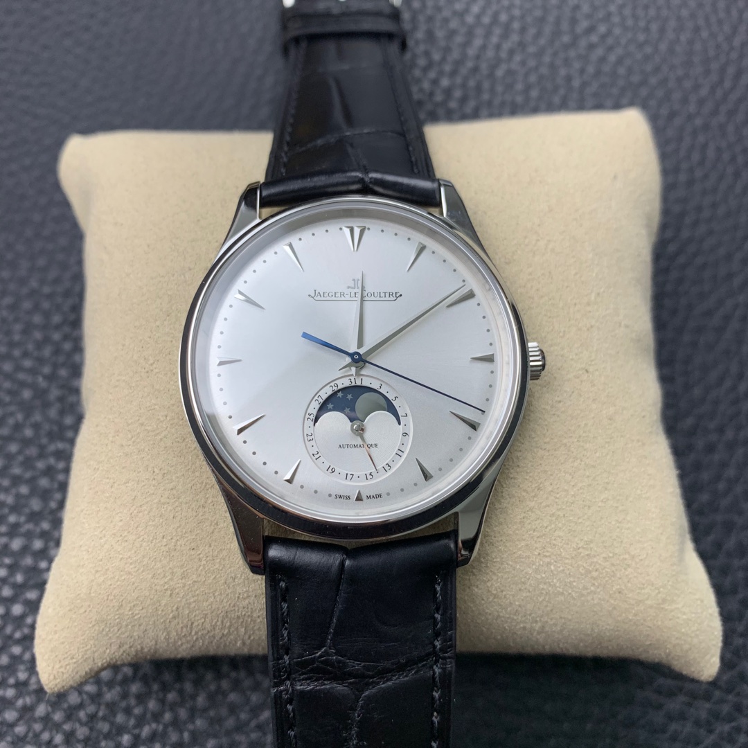 [JAEGER - LECOULTRE Watches]zf moon phase master appearance white plate