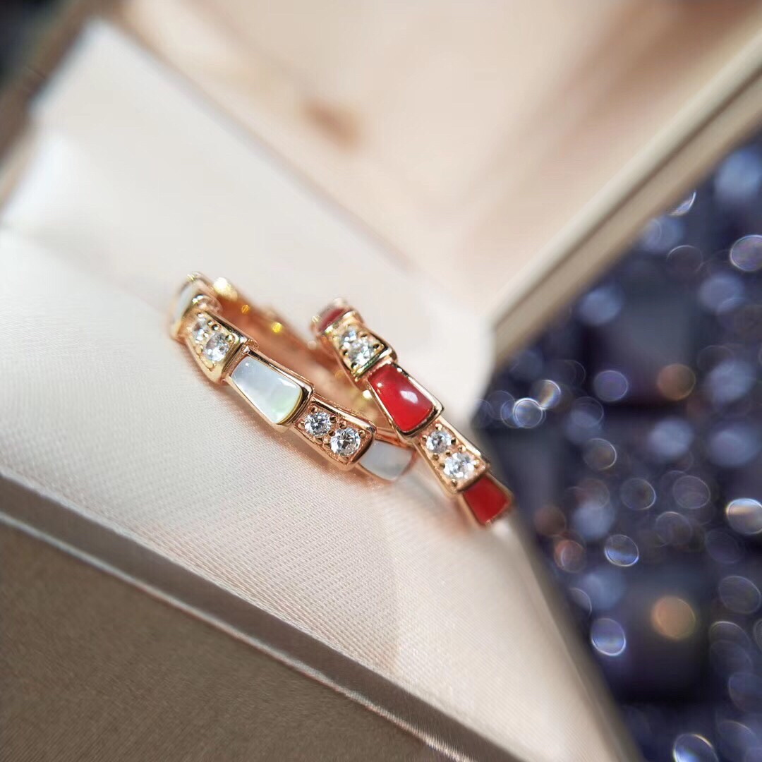NO:102184,All-matched full marks, Bulgari ring, bvlgari,ring19860909百搭款 叠戴满分,宝格丽戒指,bvlgari,ring,Jewelry