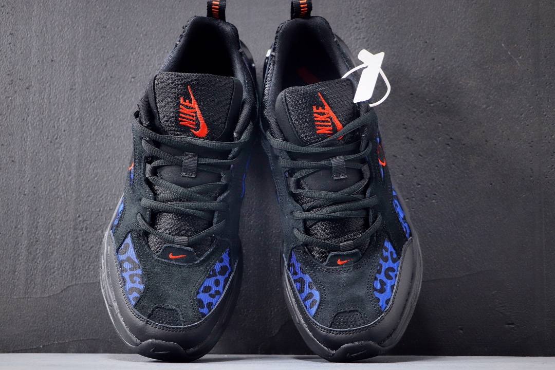 200  耐克Nike M2K Tekno复古潮流百搭休闲运动旅游老爹鞋“麂皮黑蓝” 官方货号#CD0181-001<br />PCSIZE:36 36.5 37.5 38 38.5 39 40 40.5 41 42 42.5 43 44 44.5 45