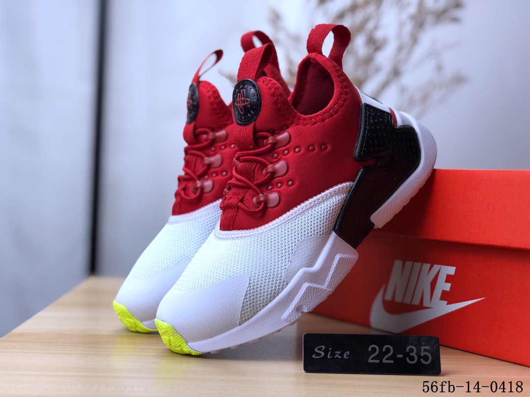 80！童鞋耐克Nike Air Huarache Drift BR 华莱士 网面透气童鞋 跑步鞋！56fb-14-0418