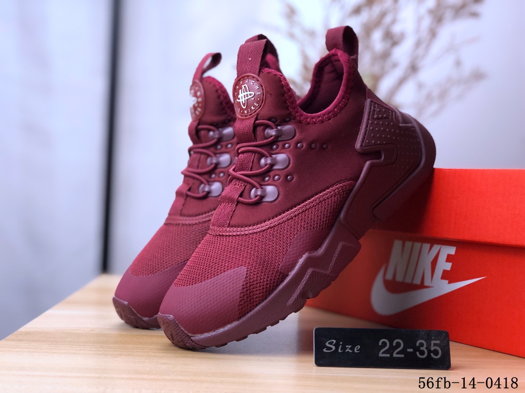 80！童鞋耐克Nike Air Huarache Drift BR 华莱士 网面透气童鞋 跑步鞋！56fb-14-0418