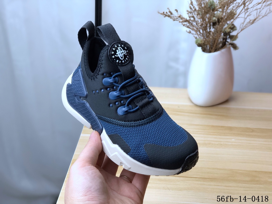 80！童鞋耐克Nike Air Huarache Drift BR 华莱士 网面透气童鞋 跑步鞋！56fb-14-0418