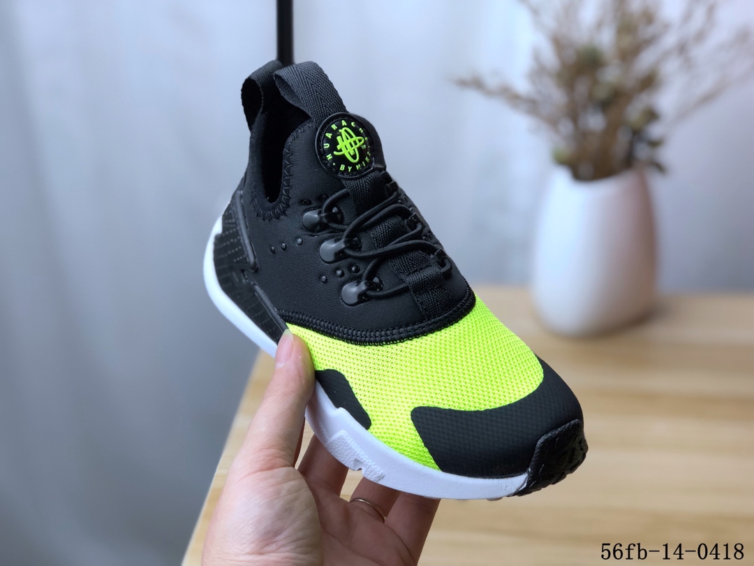 80！童鞋耐克Nike Air Huarache Drift BR 华莱士 网面透气童鞋 跑步鞋！56fb-14-0418