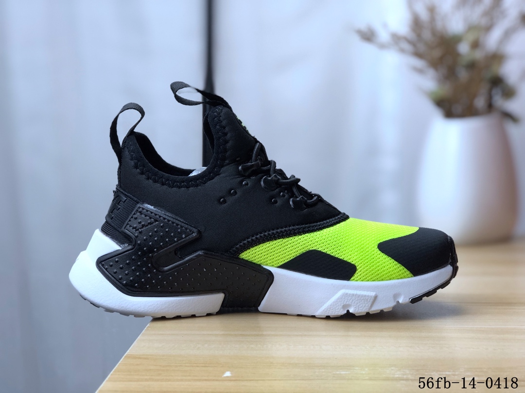 80！童鞋耐克Nike Air Huarache Drift BR 华莱士 网面透气童鞋 跑步鞋！56fb-14-0418