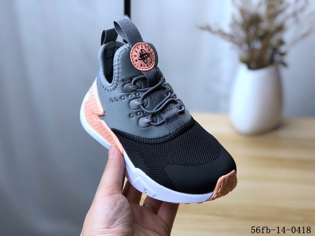 80！童鞋耐克Nike Air Huarache Drift BR 华莱士 网面透气童鞋 跑步鞋！56fb-14-0418