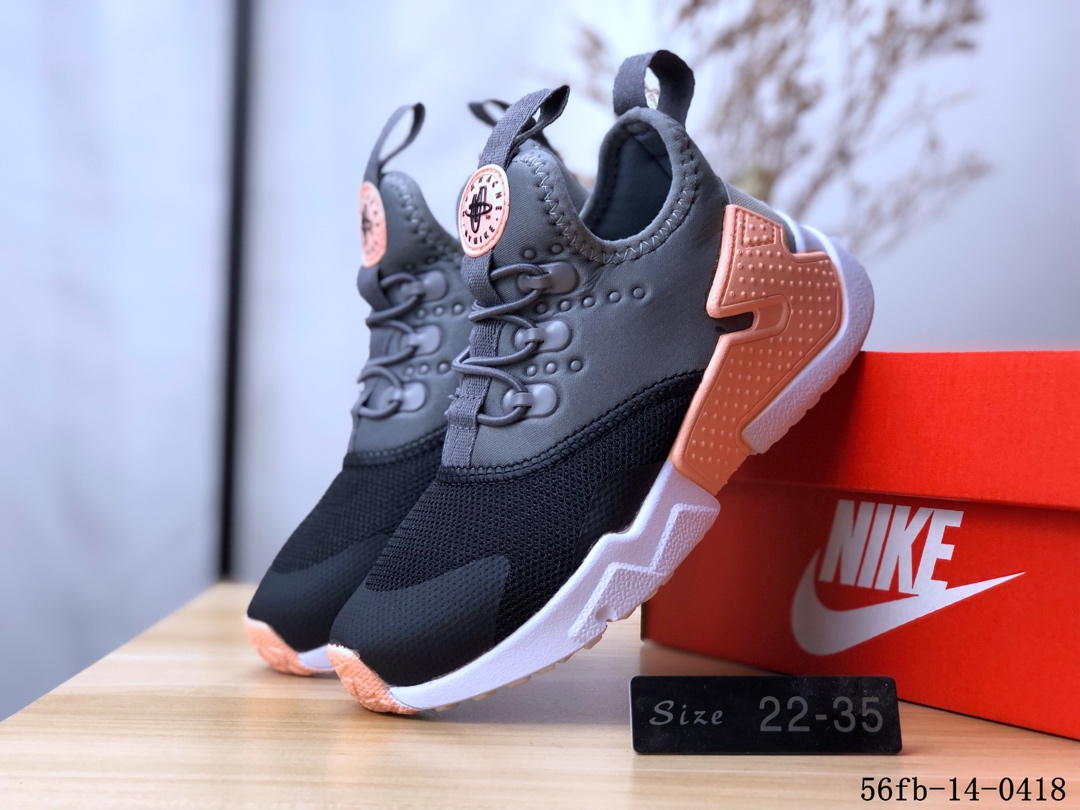 80！童鞋耐克Nike Air Huarache Drift BR 华莱士 网面透气童鞋 跑步鞋！56fb-14-0418
