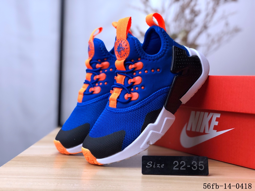 80！童鞋耐克Nike Air Huarache Drift BR 华莱士 网面透气童鞋 跑步鞋！56fb-14-0418
