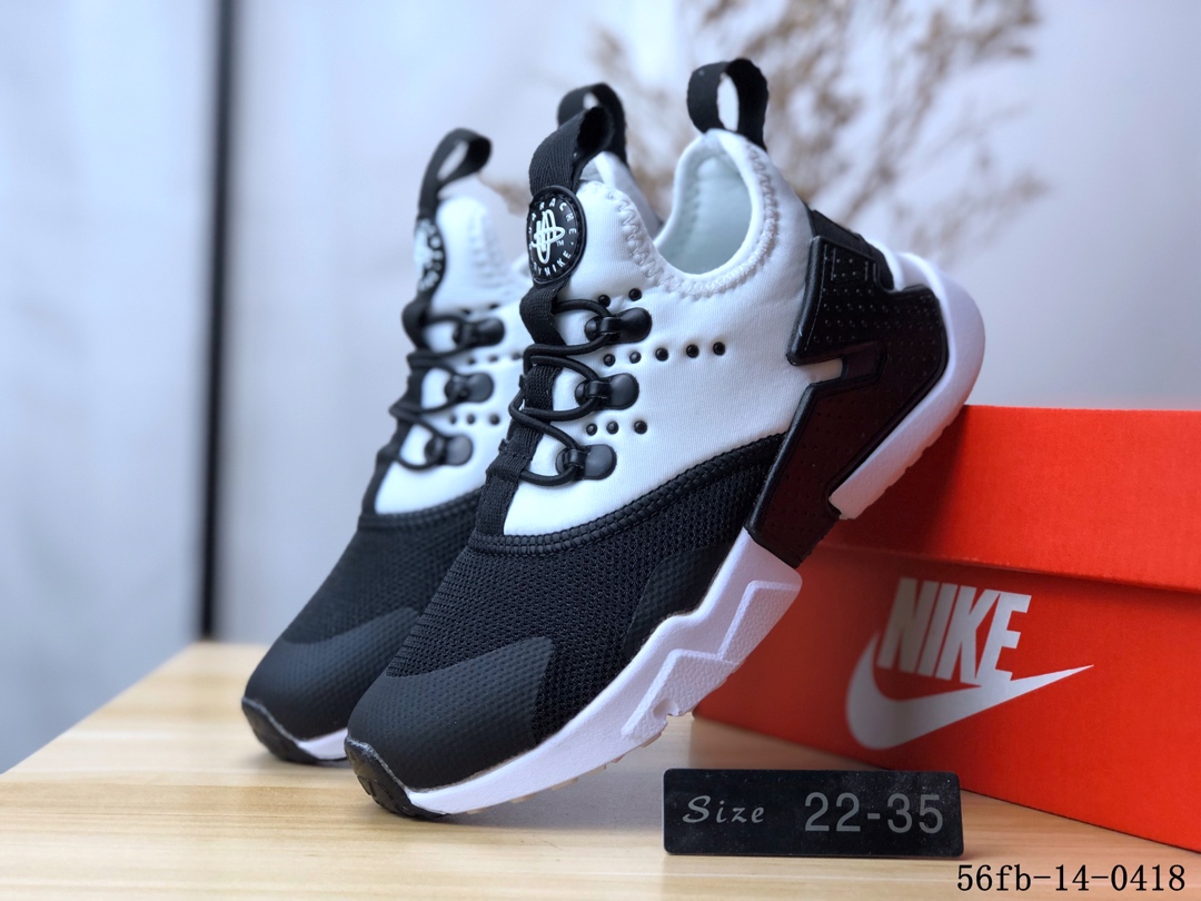 80！童鞋耐克Nike Air Huarache Drift BR 华莱士 网面透气童鞋 跑步鞋！56fb-14-0418