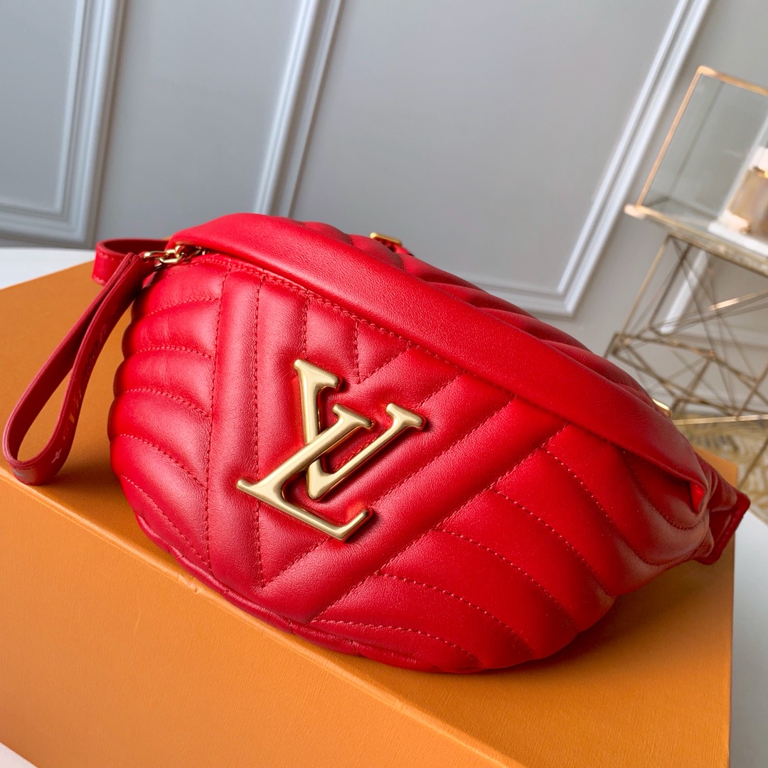 Louis Vuitton LV Bumbag Belt Bags & Fanny Packs Top 1:1 Replica
 Gold Calfskin Cowhide Fashion Casual M53750