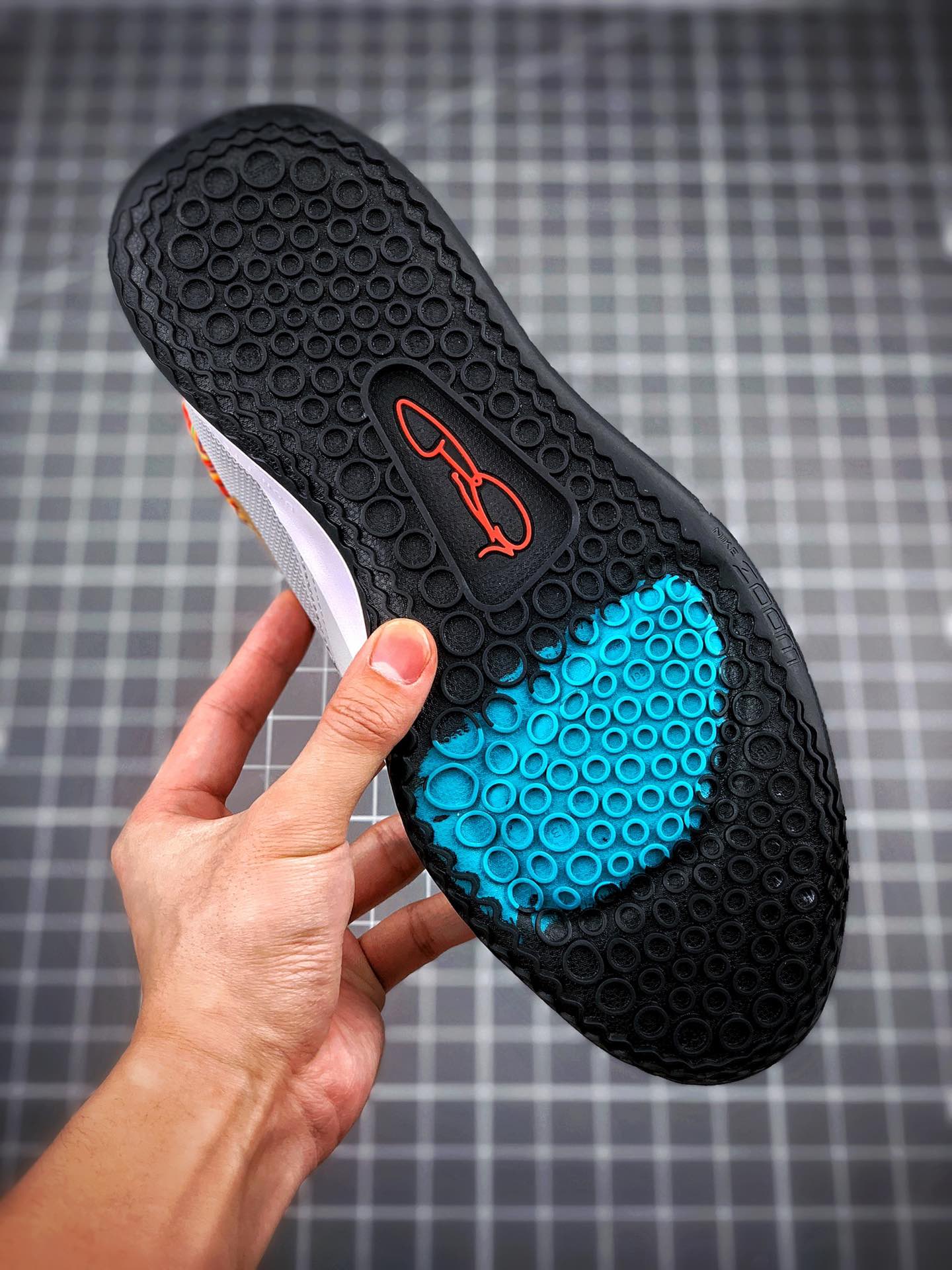 220Nike PG3 ”BHM”保罗乔治三代黑人岁月配色 原盒原标 zoom前掌气垫前掌包裹侧翼采用磨砂皮革CI2667-800