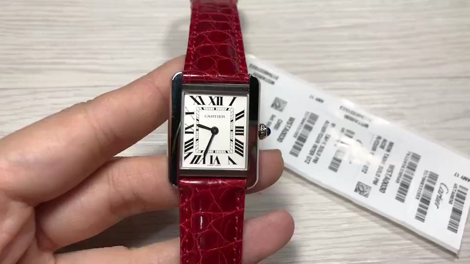 Cartier 卡地亚坦克女款系列视频欣赏