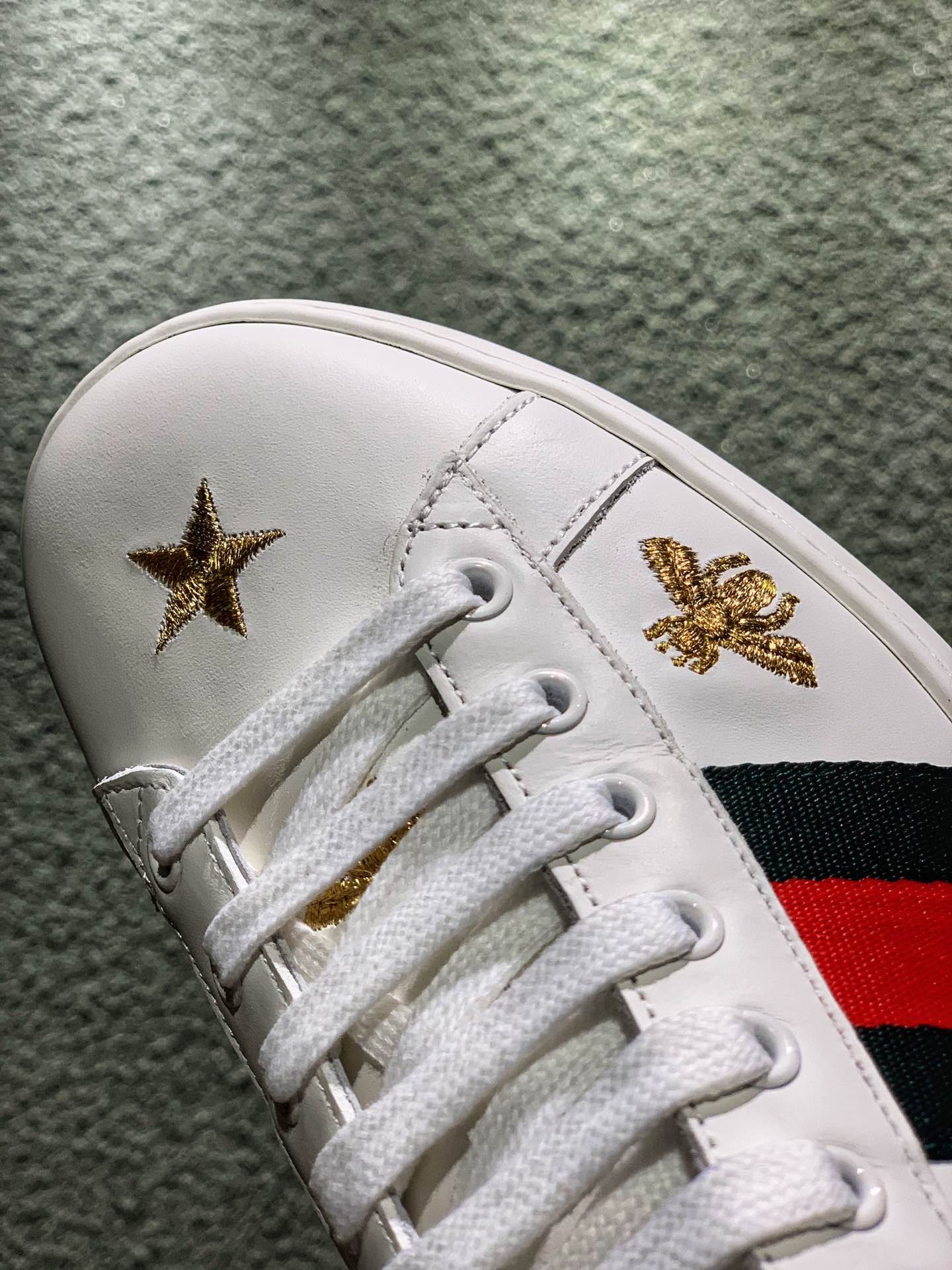 230原装 海外正品订单 Gucci 古驰小白鞋系列， 市场唯一独家高端正确版本