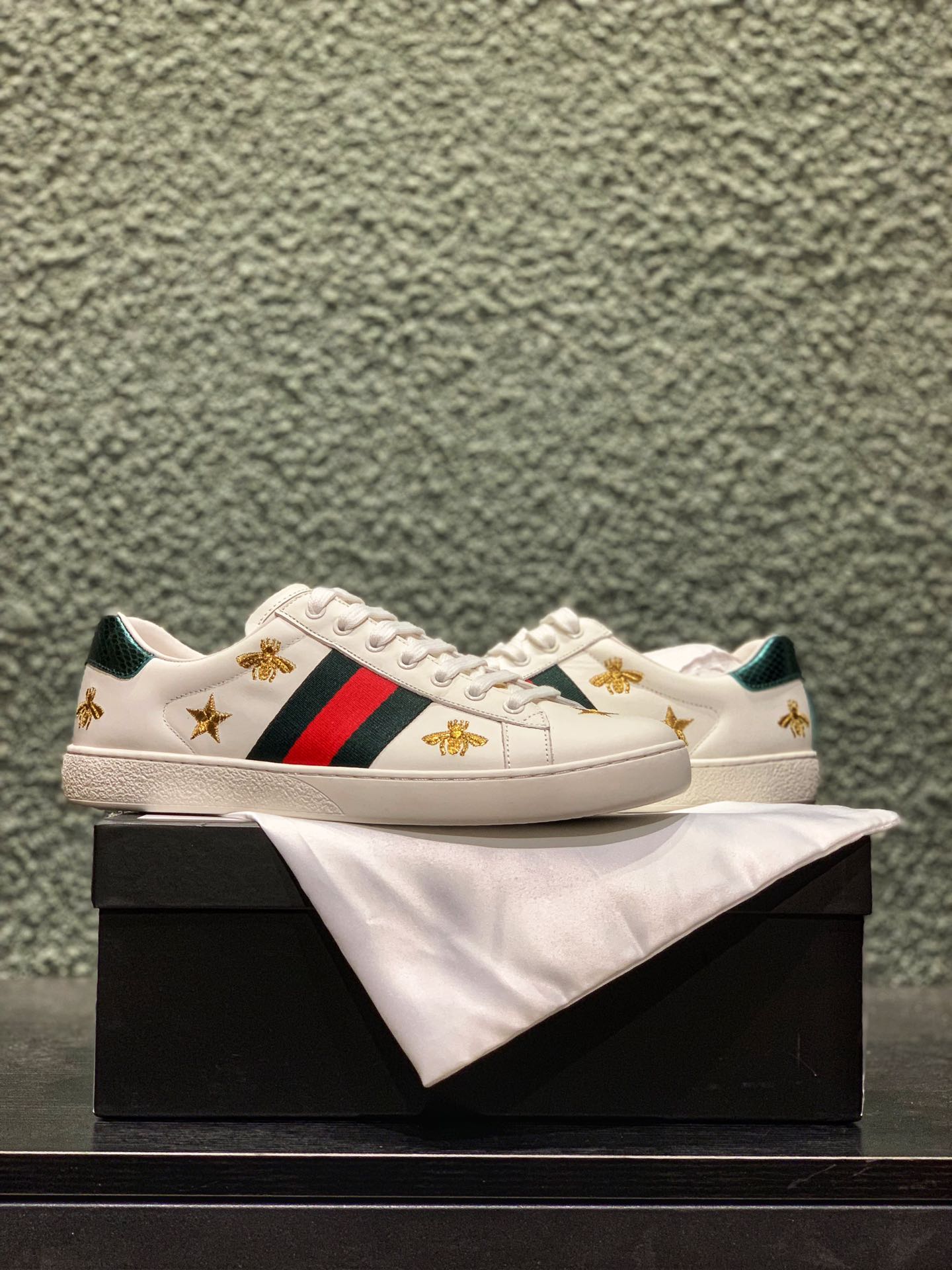 230原装 海外正品订单 Gucci 古驰小白鞋系列， 市场唯一独家高端正确版本