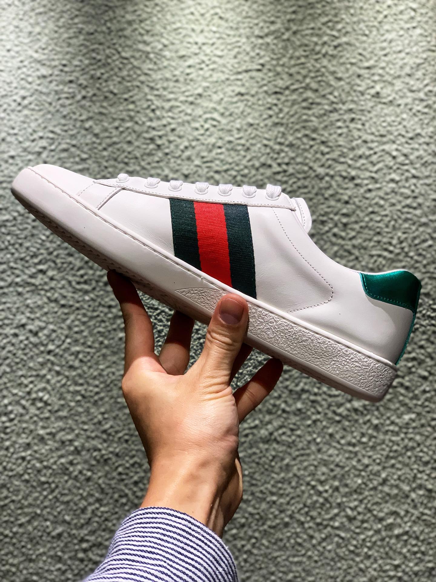 230原装 海外正品订单 Gucci 古驰小白鞋系列， 市场唯一独家高端正确版本