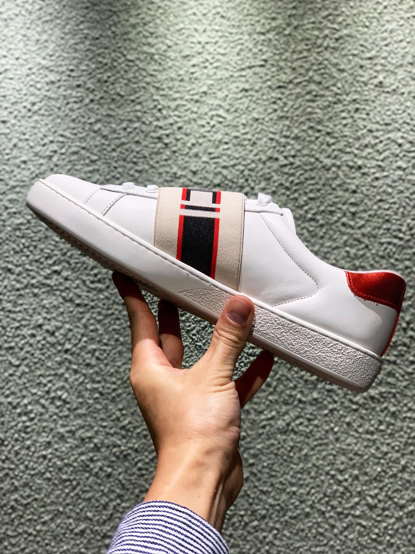 230原装 海外正品订单 Gucci 古驰小白鞋系列， 市场唯一独家高端正确版本