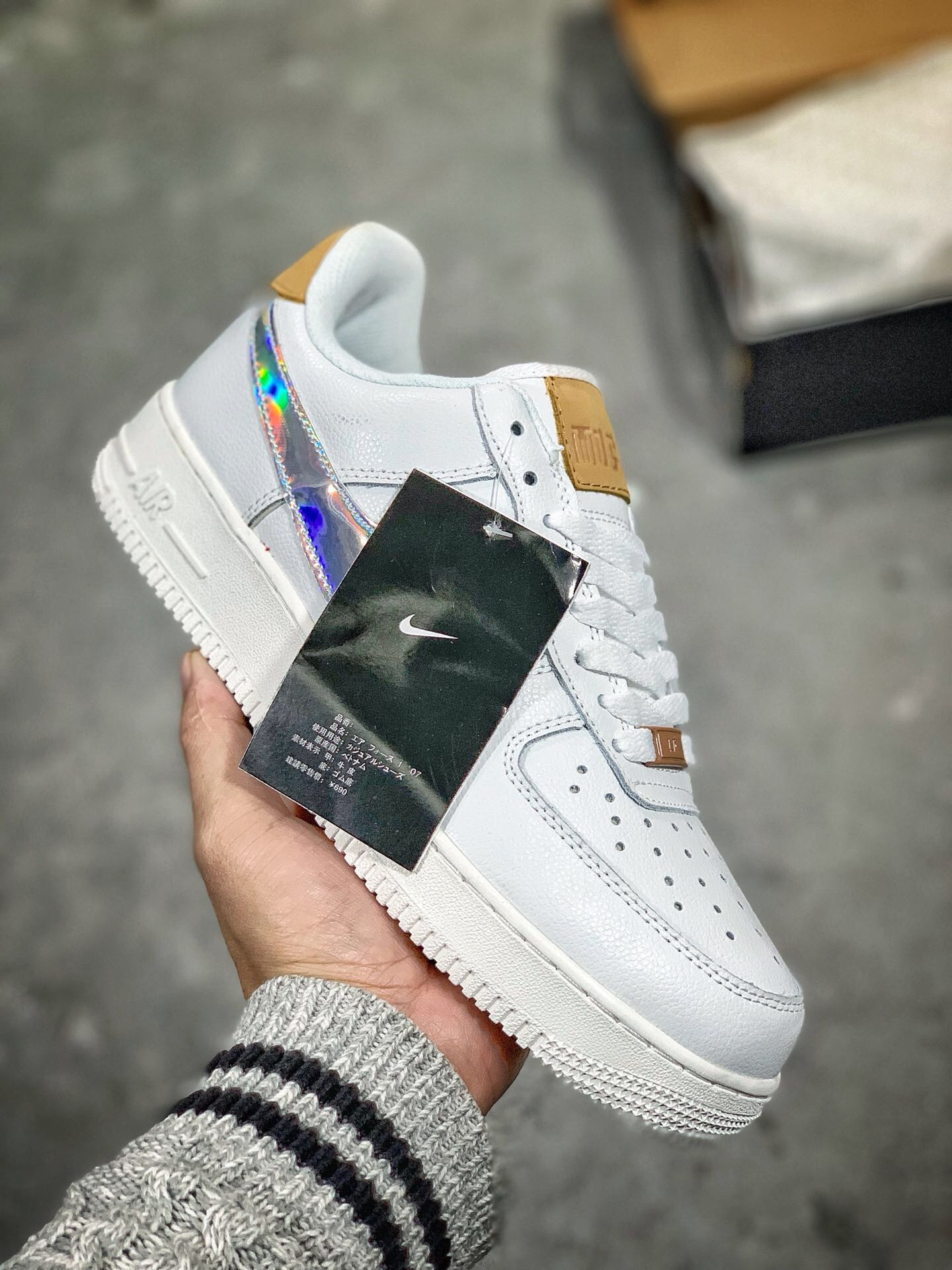 115集合图<br /><br />#特价福利，公司级，真标，半码，原装品质，Nike Air Force 1 Low '07 空军一号低帮经典皮革板鞋 内置气垫