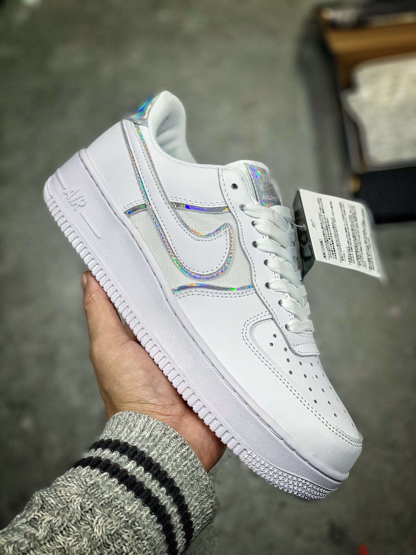 115集合图<br /><br />#特价福利，公司级，真标，半码，原装品质，Nike Air Force 1 Low '07 空军一号低帮经典皮革板鞋 内置气垫