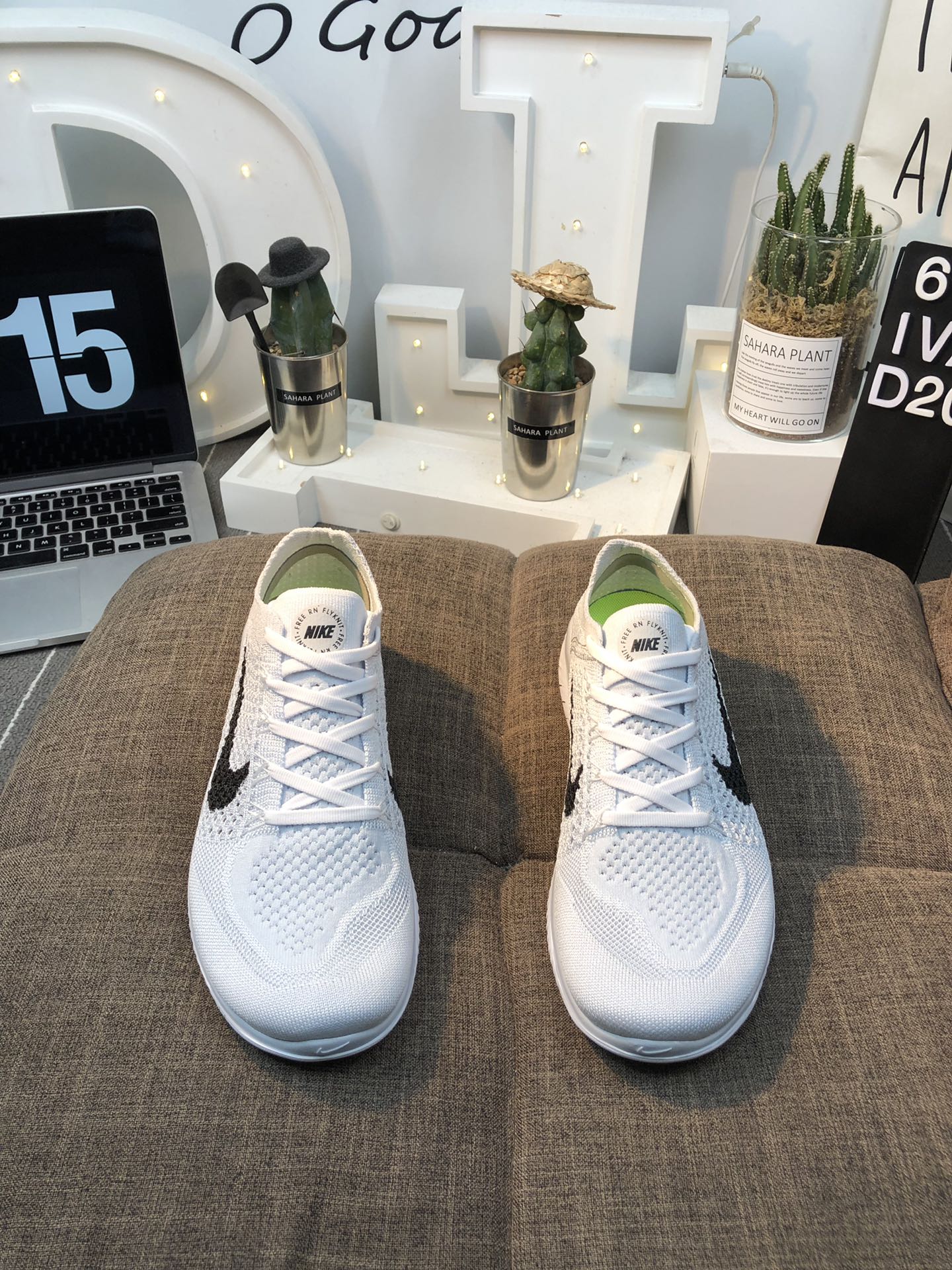 120Nike Free RN Flyknit 2018 赤足5.0 针织镂空鞋面 二代轻跑鞋 36-45