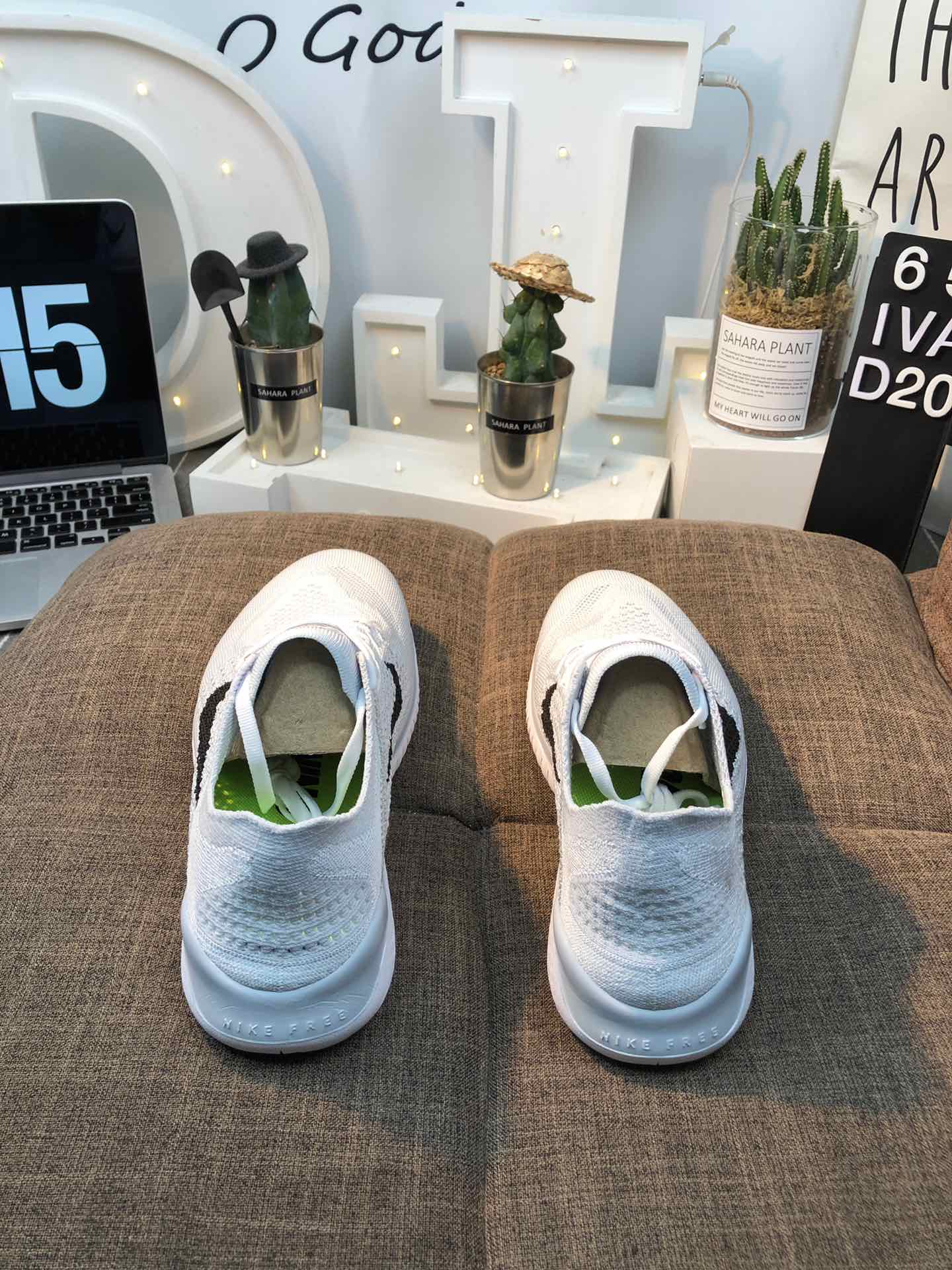 120Nike Free RN Flyknit 2018 赤足5.0 针织镂空鞋面 二代轻跑鞋 36-45