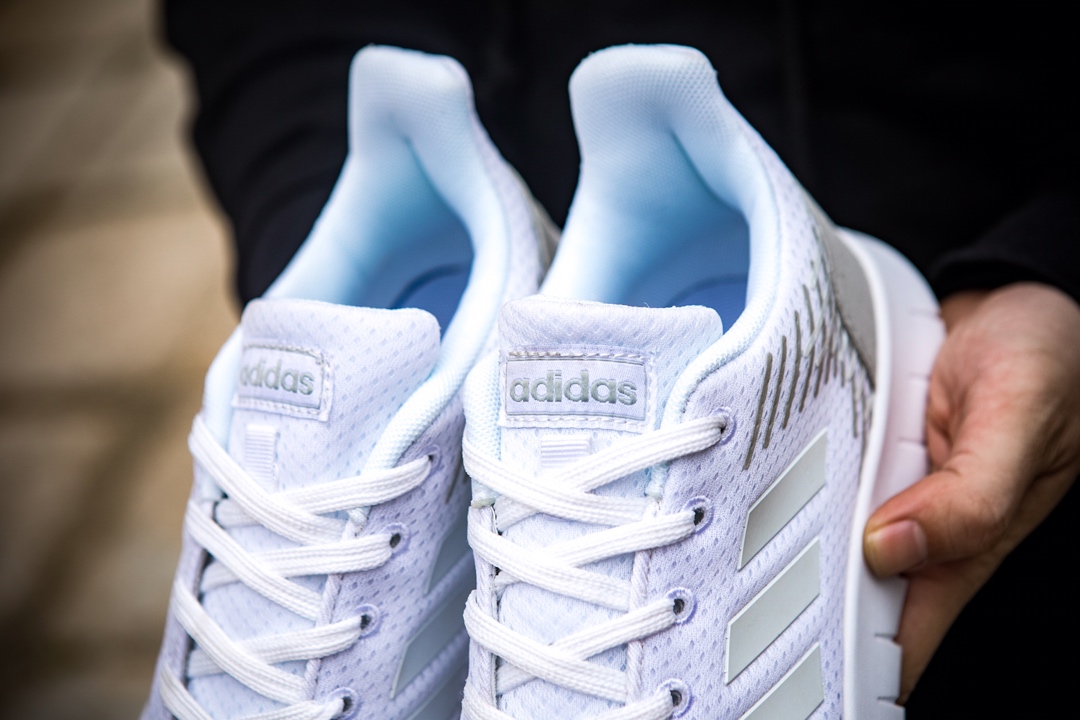 85阿迪达斯男女鞋2019春季新款运动鞋网面透气轻便休闲跑步鞋